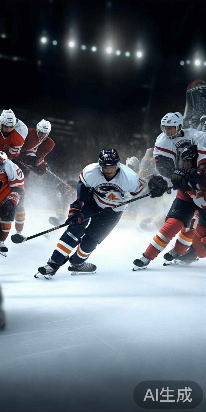 冰球精彩突破瞬间:运动员爆发力与技巧完美融合的极致表现 例如,北美冰球联赛中的一些明星运动员在关键时刻的突